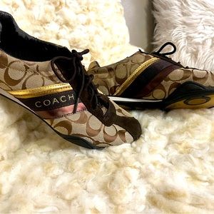 Coach Canvas shoes